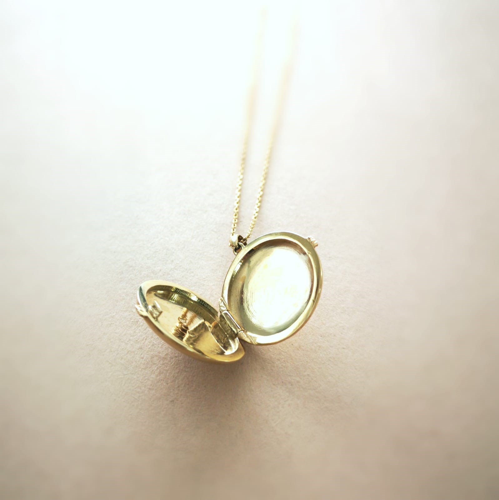 Diamond Photo Necklace